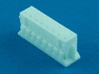 Колодка пластиковая HB-2x08, шаг 2.00 x 2.00мм, белая, 3А, 250В, KLS KLS1-XA1-2.00-16-H