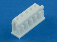 Колодка пластиковая ML-05, шаг 2.00мм, белый, Micro-Latch™, Molex 0510650500
