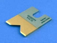Нож д/Gamma 311/333/Alpha 411/433, зачистной, V-образный, R=0.10мм, карбид, Komax 0030299