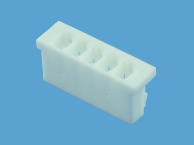 Колодка пластиковая Mi II™, шаг 2.00мм, 5pin, 1 ряд, белый, Molex 0510900500