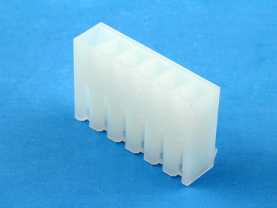 Колодка пластиковая PHU-06, шаг 3.96мм, 5А, 250В, HSM H2410-06PYW000R