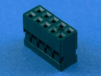 Колодка пластиковая BLD2-2x05 (BLD2-10), шаг 2.00мм, HSM H1002-10PDB000R