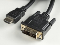 Кабель HDMI - DVI-D (25M), 7.0м, фильтры, чёрный, Rexant 17-6307
