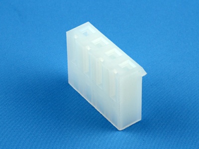Колодка пластиковая MHU-04, шаг 5.08мм, 5А, 250В, HSM H5080-04PYW000R