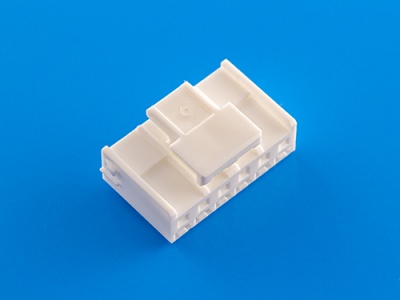 Колодка пластиковая MLK-06, шаг 2.50мм, белый, 3.5А, 250В, Mini-Lock™, Molex 0511630600
