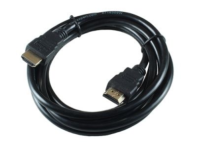 Кабель HDMI - HDMI, 1.8м, v1.4, 19M/19M, черный, позол.раз., экран, Gembird/Cablexpert CC-HDMI4-6