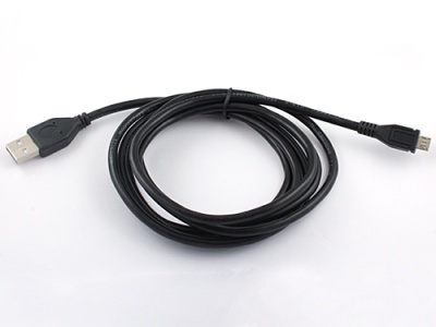 Кабель USB 2.0 Pro, AM/microBM 5P, 1.8м, экр.,черн.,26/28AWG,многж.,пак.,Cablexpert CCP-mUSB2-AMBM-6